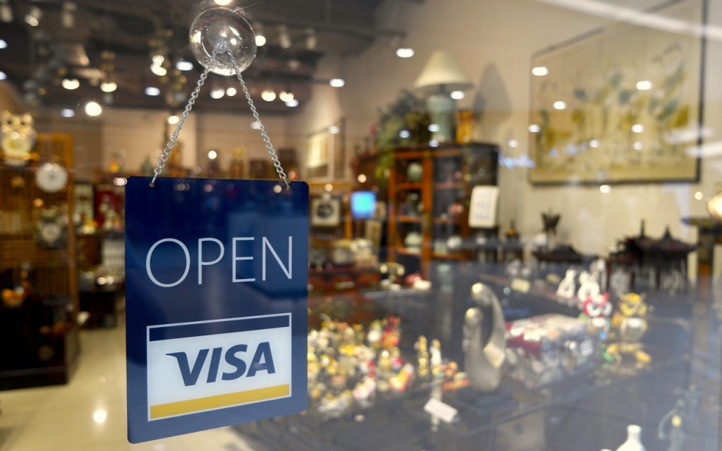Nyitva Visa bolt bankkártya