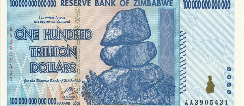 Zimbabwei dollár: a világ legnagyobb papírpénze volt
