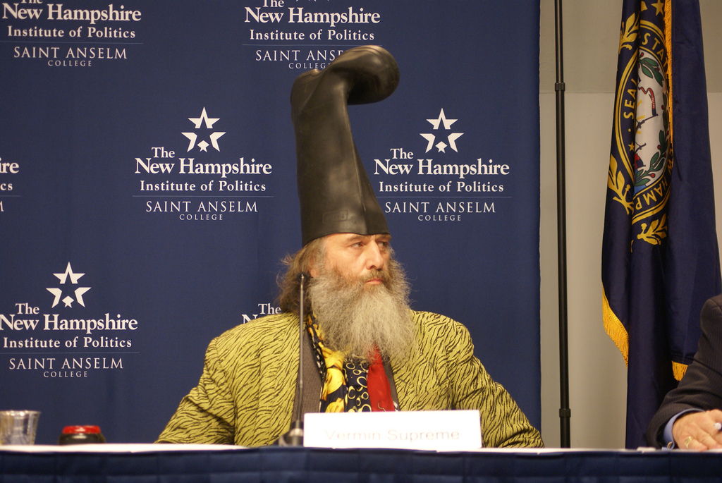 Vermin Supreme amúgy a legnagyobb király