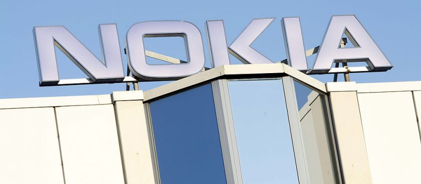 BOCHUM, GERMANY - FEBRUARY 10: The logo of the Nokia plant is pictured on February 10, 2008 in Bochum Germany. Mobile telephone giant Nokia plans to close it's factory in Bochum laying off approx. 2,300 employees citing rising labor costs. (Photo by Jens Koch/Getty Images)