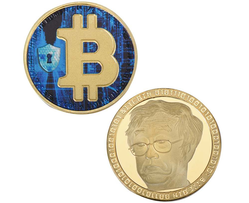 Külön poén, hogy az érmén Dorian S. Nakamoto van, aki nem a bitcoin atyja